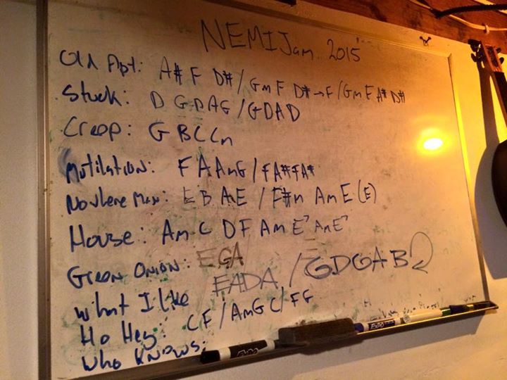 NEMIJAM setlist